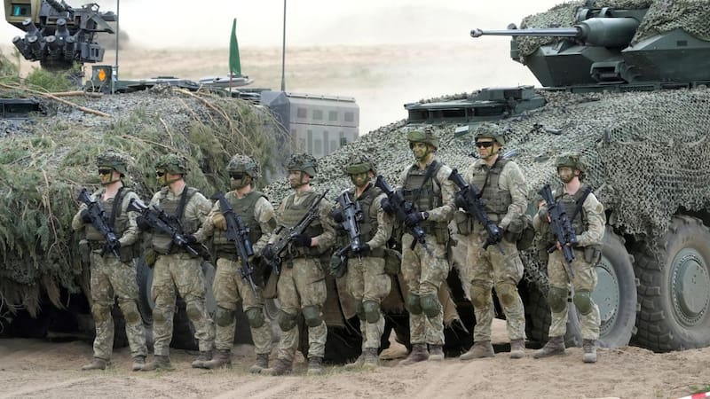 Alemania inició el mayor plan de rearme militar desde la Segunda Guerra Mundial (Fuente: Archivo).