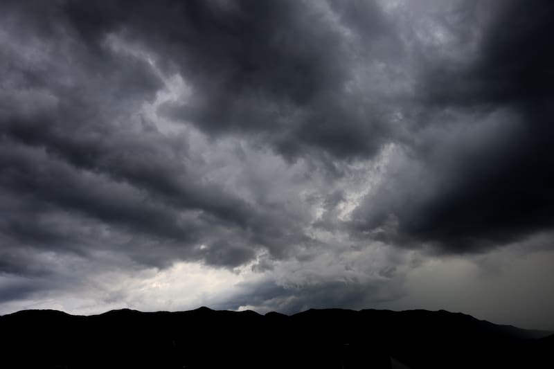 Hay alerta por tormenta para el lunes 24 y el martes 25 de agosto.