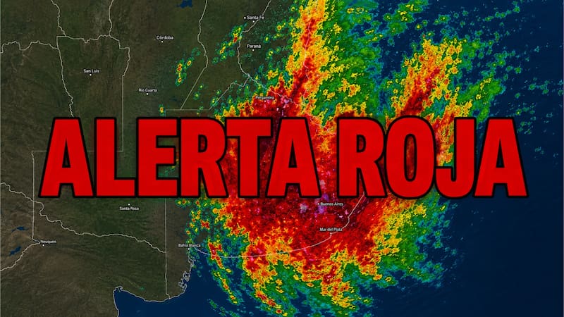 Alerta por lluvias y tormentas para el oeste y sur de PBA, y el centro-este de La Pampa. Foto: ChatGPT.