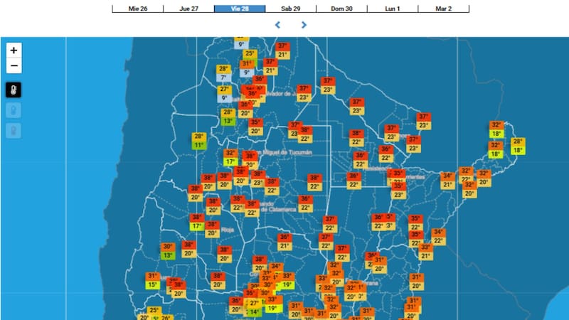 Alerta meteorológica: anuncian una ola de calor histórica y se adelanta el verano, ¿qué zonas afecta? Foto: SMN