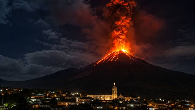 Alerta naranja en Colombia | El volcán Puracé alcanzó niveles que no se veían desde hace 33 años y las autoridades piden estar preparados