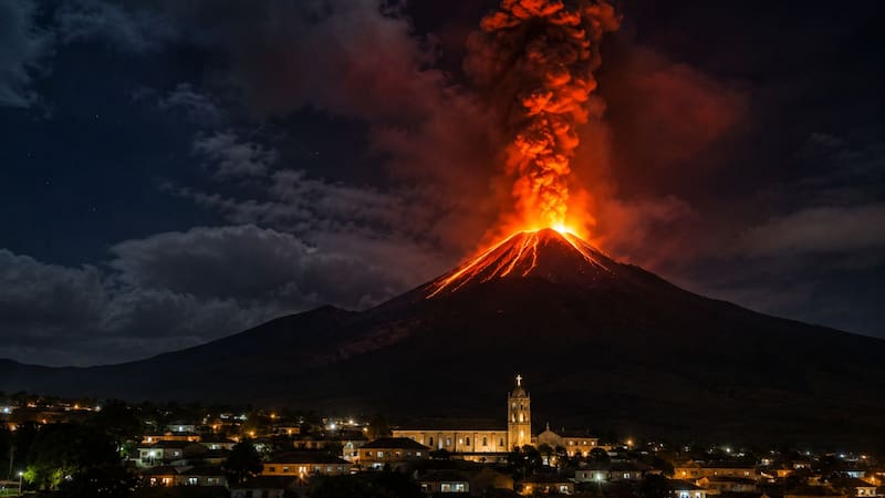 Alerta naranja en Colombia | El volcán Puracé alcanzó niveles que no se veían desde hace 33 años y las autoridades piden estar preparadas
