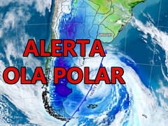 Se viene el invierno polar: esta semana habrá un día con mínima de 5 °C, según el Servicio Meteorológico Nacional