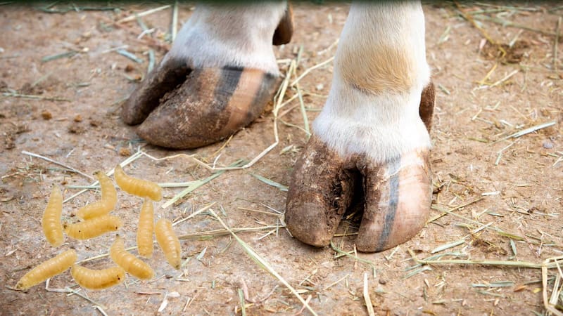 El gusano barrenador (Cochliomyia hominivorax), conocido también como New World Screwworm (NWS).