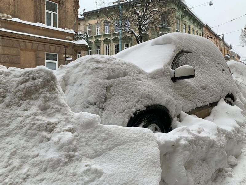 El NWS proyecta una franja de nieve de unos 1.200 kilómetros, con acumulaciones de 15 a 30 centímetros. Foto: Archivo.