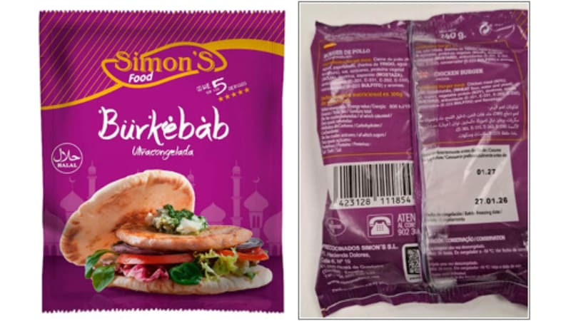 Alerta por presencia de Salmonella en estas hamburguesas: exigen su retiro de supermercados y otros puntos de venta. Foto: AESAN