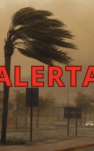 Se aproxima el diluvio del año este sábado 22 de agosto: tormentas, fuertes lluvias y ráfagas de viento de 36 k/h