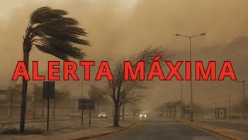 Se aproxima el diluvio del año este sábado 22 de agosto: tormentas, fuertes lluvias y ráfagas de viento de 36 k/h