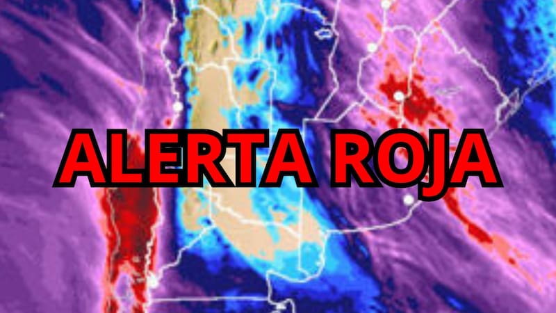 Se aproxima un diluvio histórico de 24 horas | Se esperan fuertes tormentas, lluvias intensas, caída de granizo y ráfagas de viento superiores a los 90km/h: zonas afectadas.