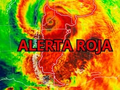Se viene el diluvio del siglo desde el sábado 22 de agosto: tormentas, granizo y fuertes ráfagas de viento