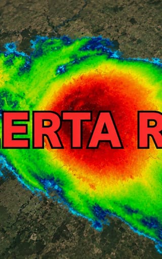 Se aproxima el diluvio del año este domingo 23 de agosto: tormentas, granizo y fuertes ráfagas de viento en Córdoba