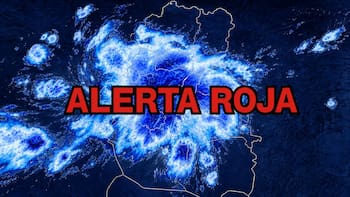 Llega una fuerte onda tropical que traerá lluvias intensas, bajas temperaturas y descargas eléctricas al país este sábado 5 de septiembre