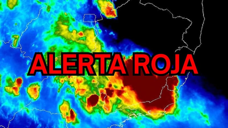 Se viene el tormentón de agosto con 48 horas seguidas de lluvias y ráfagas de viento de 70 kilómetros por hora