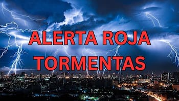 A partir de las 17 horas crecerán tormentas con granizo y reventones: estas son las provincias y ciudades afectadas