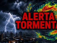 Se aproxima el diluvio del año: tormentas, granizo y ráfagas de viento de 70 km/h