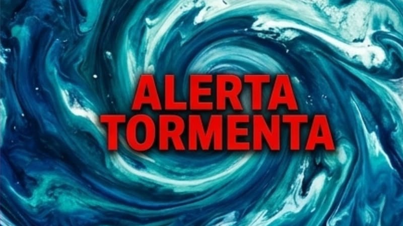 Se viene un diluvio histórico este sábado 5 y domingo 6: se esperan lluvias intensas, caída de granizo y ráfagas de viento.