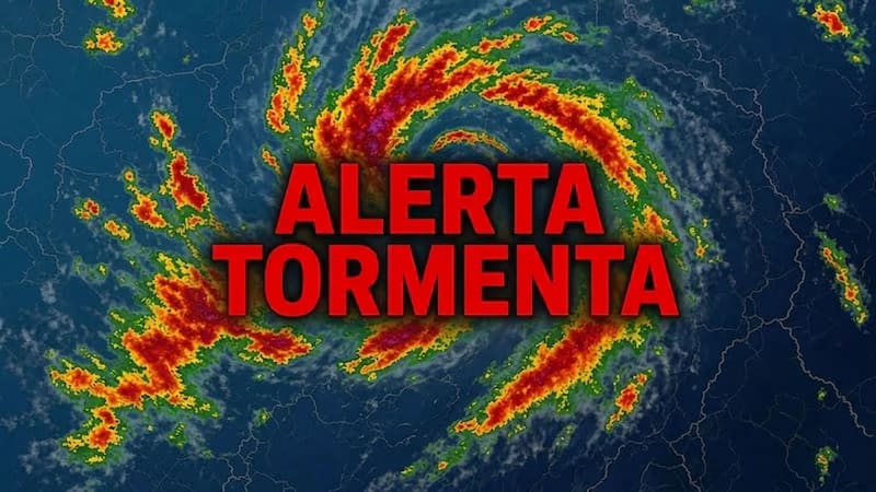 Se viene un diluvio histórico este sábado 5 y domingo 6: se esperan lluvias intensas, caída de granizo y ráfagas de viento superiores a 70km/h