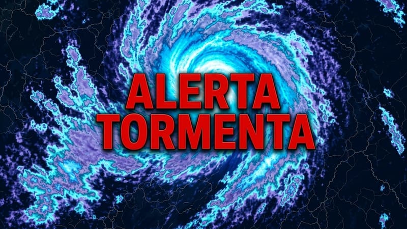 Se viene un diluvio histórico el viernes 11: se esperan fuertes tormentas, posible caída de granizo y fuertes ráfagas de viento en el país