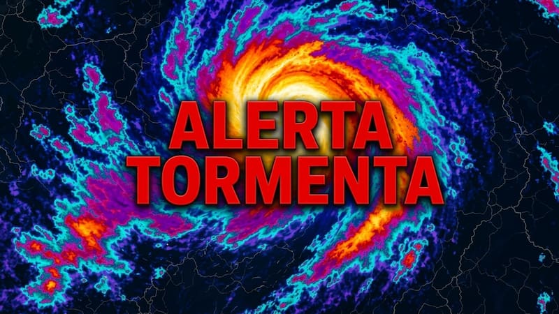 Llega el diluvio de agua helada más fuerte de septiembre a partir del miércoles 9: tormentas con lluvias y granizo en San Luis y Córdoba.