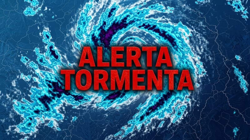 Se viene el diluvio histórico con viento el sábado 5 y domingo 6: posible caída de granizo, descenso de temperaturas y fuertes ráfagas de viento.