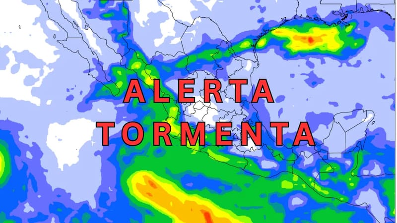 Lluvias en Jujuy, Salta, Tucumán y Santiago del Estero.