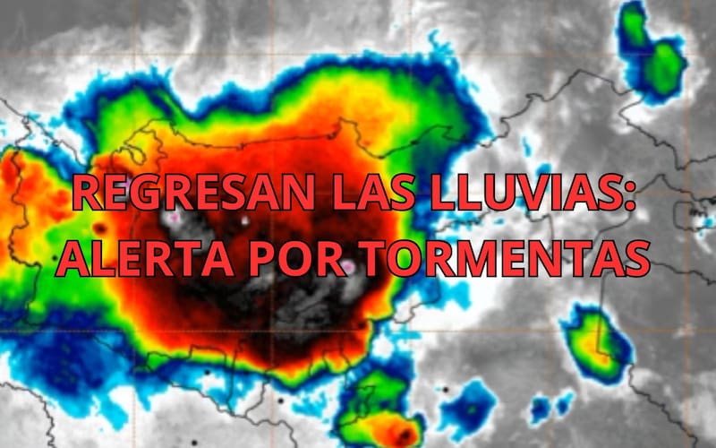 Se acerca el tormentón del año con 48 horas de tormentas eléctricas récord, aire seco y ráfagas de viento.