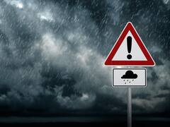 Una tormenta con granizo se aproxima: cuáles son las zonas en alerta por lluvias