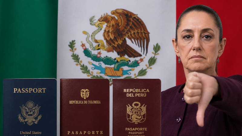 Alertan a extranjeros sobre posibles inconvenientes para ingresar a México si tienen el pasaporte vencido