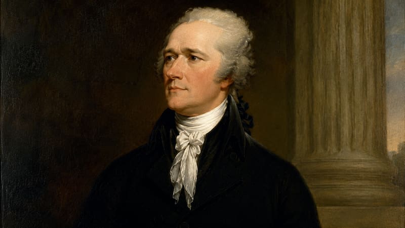 Alexander Hamilton fue uno de los Padres Fundadores de Estados Unidos.