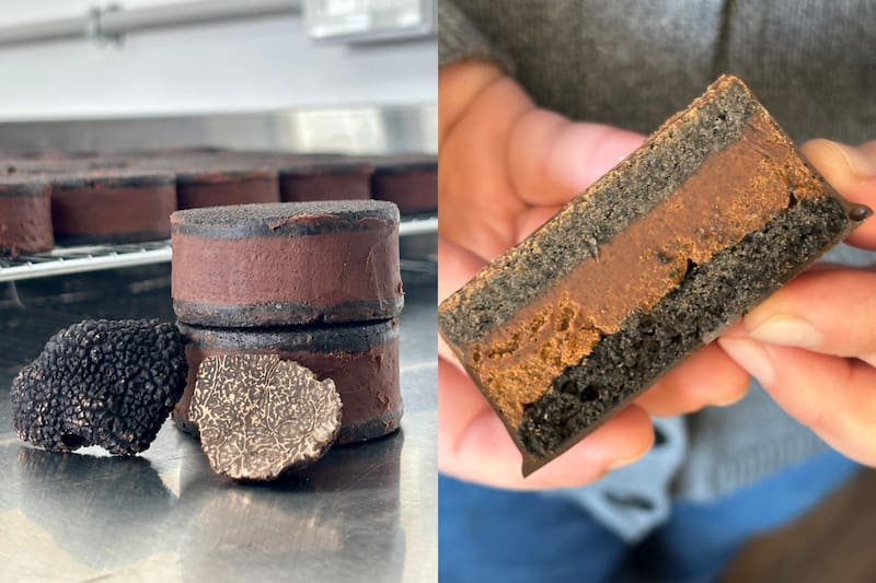 El alfajor trufado de Ani Vedia marcó tendencia en el rubro.