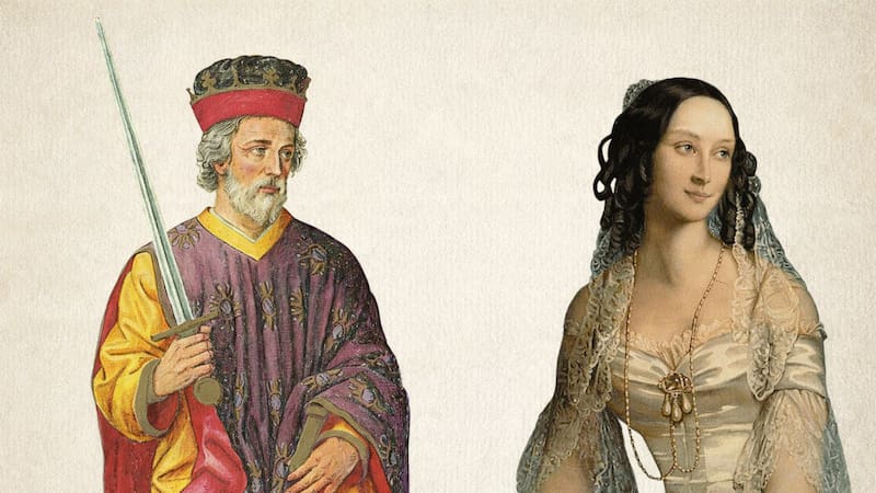 Alfonso VIII y Rahel la Fermosa.