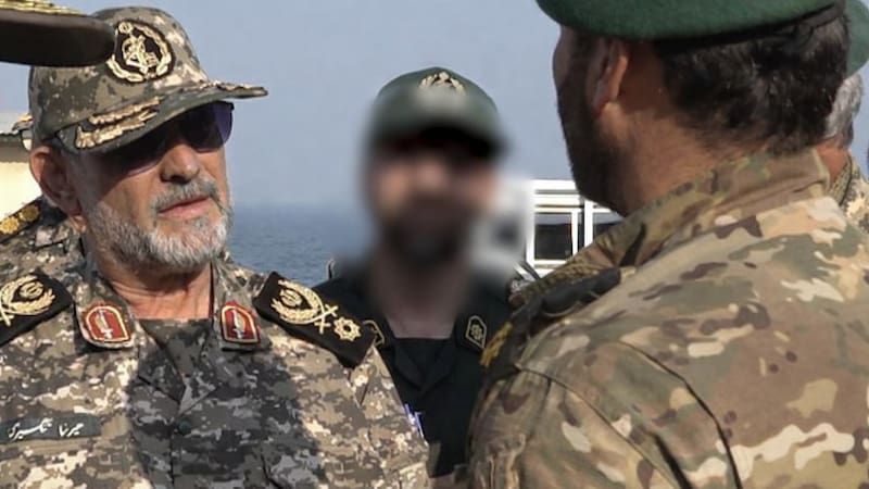 Alireza Tangsiri, comandante del Cuerpo de la Guardia Revolucionaria Islámica y supuesto responsable del cierre del estrecho de Ormuz.