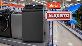 Alkosto ofrece un lavarropas de gran capacidad que lava más de 5 kg en 39 minutos con una rebaja de casi el 50%