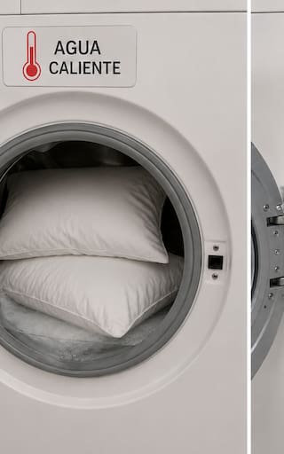 Lavar las almohadas en agua fría o en agua caliente: cuál es la forma correcta y por qué recomiendan hacerlo solo de esta manera