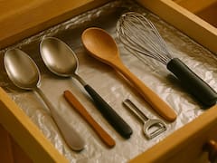 Poner pedazos de papel aluminio en los cajones de la cocina, para qué sirve y por qué lo recomiendan