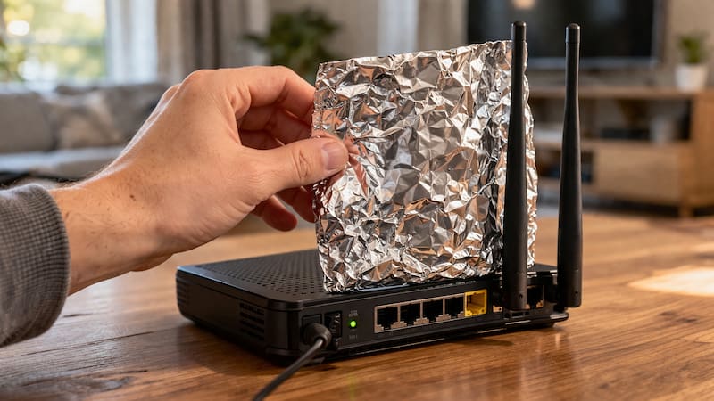 El papel aluminio, un elemento común en cualquier cocina, se ha convertido en protagonista de un truco viral que busca mejorar la conexión a internet en casa.