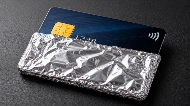 Cubrir las tarjetas con papel aluminio: para qué sirve y por qué todos lo recomiendan
