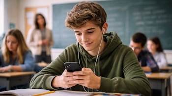 Es oficial | El Ministerio de Educación sentenció a los alumnos que usan el celular en el aula: está es la nueva norma en las escuelas