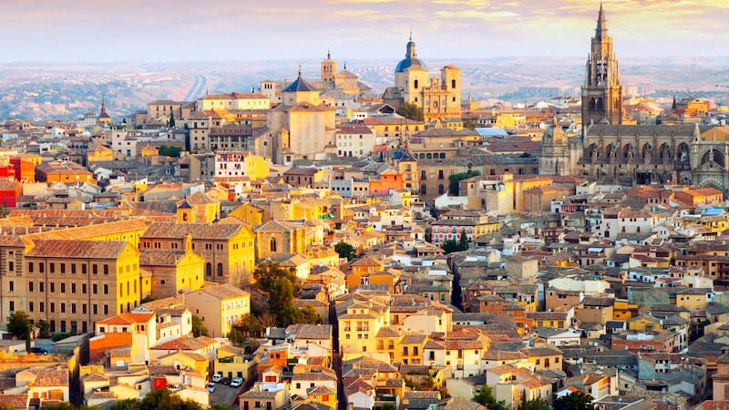 Amanecer en Toledo. Castilla-La Mancha, España