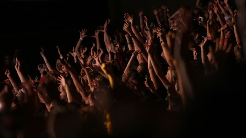 Asistentes a un concierto.