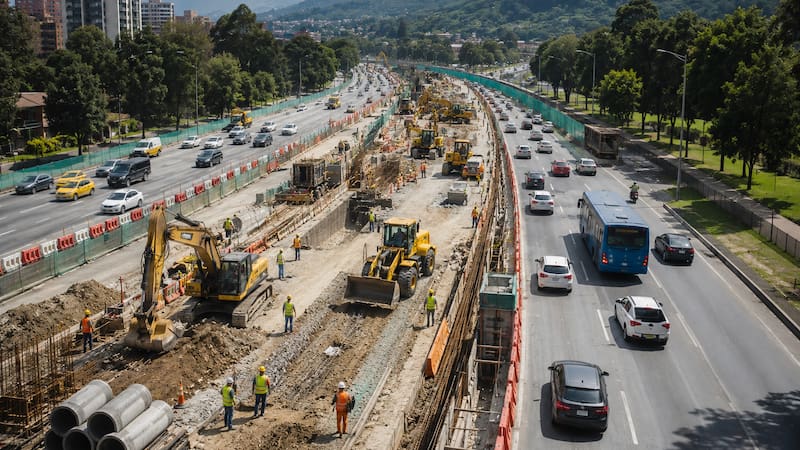 La ampliación de la autopista Norte ya inició su fase de construcción y busca mejorar la conexión entre Bogotá y cinco municipios estratégicos de Cundinamarca.
