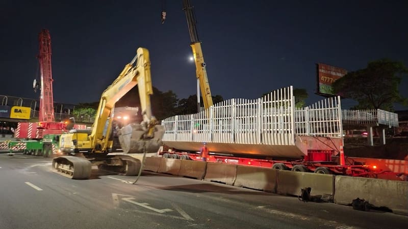 Amplían el puente más importante de la Ciudad que aliviará el tráfico y terminará con los embotellamientos. Foto: Gobierno de la Ciudad