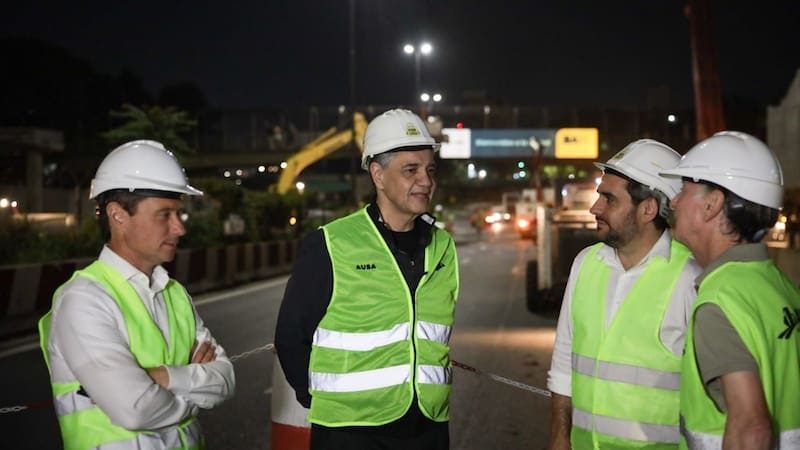Amplían el puente más importante de la Ciudad que aliviará el tráfico y terminará con los embotellamientos. Foto: Gobierno de la Ciudad