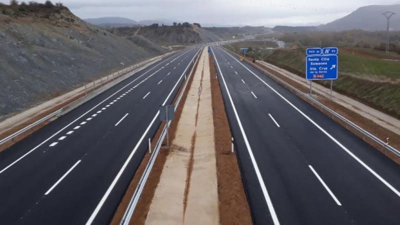 Amplían una importante autovía que servirá para conectar a dos países mediante una frontera clave. Foto: Ministerio de Transporte