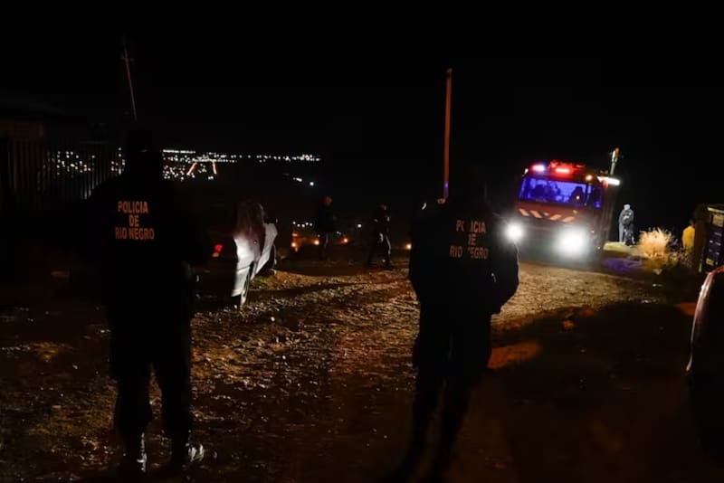 Los operativos se centraron en la zona de la barda del Ñireco y las áreas próximas al arroyo (Fuente: Policía de Río Negro).