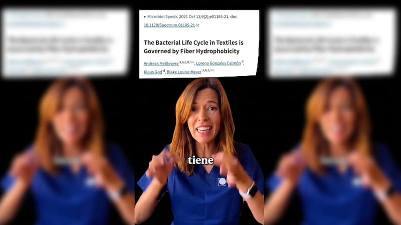 Ana Molina, dermatóloga, sobre el mal olor en la ropa: “El tipo de tejido que llevas influye en cómo hueles”