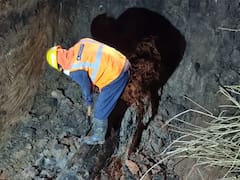 Pérdida de crudo en oleoducto de ruta Interbalnearia requirió trabajo inmediato y suspensión de bombeo