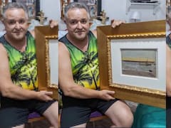 Un español encontró un cuadro en la calle, se lo llevó y descubrió que la obra valía 60.000 euros: “Pensé, qué marco chulo”