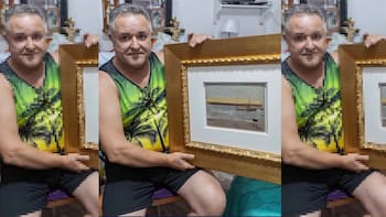 Un español encontró un cuadro en la calle, se lo llevó y descubrió que la obra valía 60.000 euros: “Pensé, qué marco chulo”