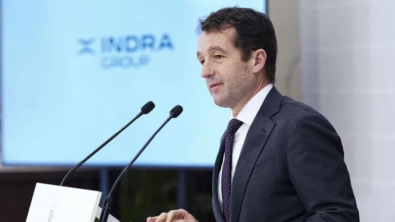 El último trimestre de Ángel Escribano como presidente de Indra mostró un beneficio de 76 millones de euros. (Foto: EFE).